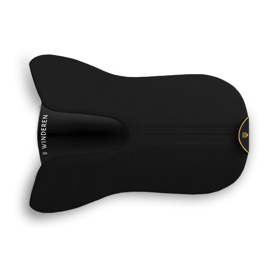 Pokrowiec do podkładki pod siodło Winderen ujeżdżeniowy - Coal/Gold