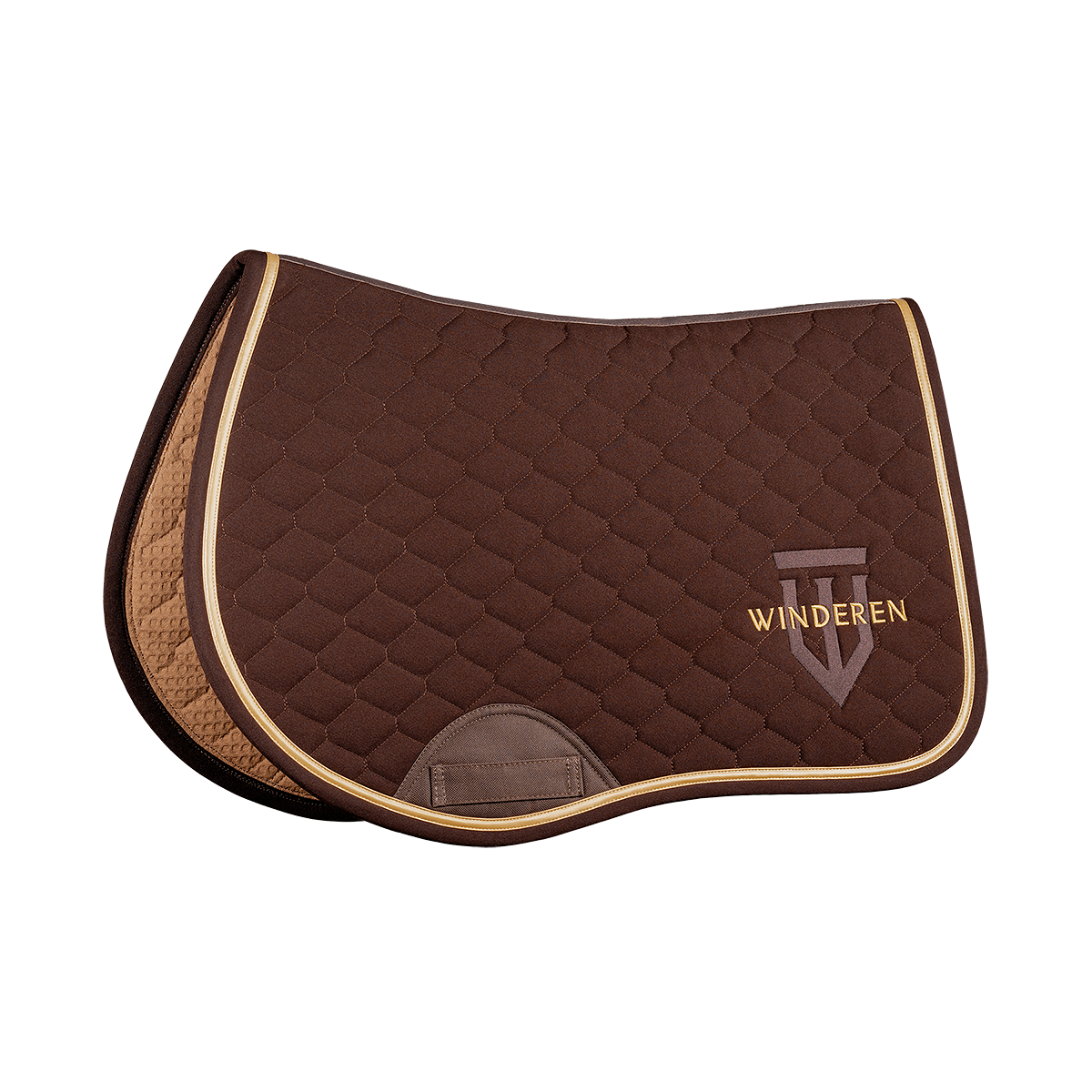 Czaprak Pony Winderen - Espresso/Gold