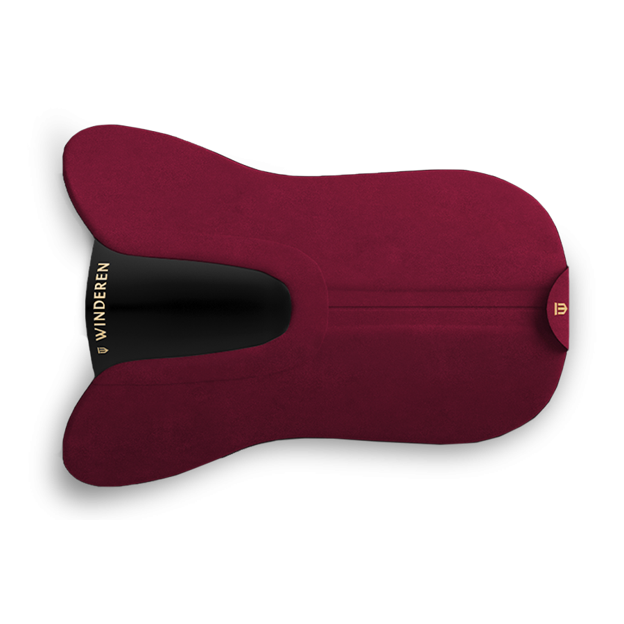 Pokrowiec do podkładki pod siodło Winderen Pony - Claret