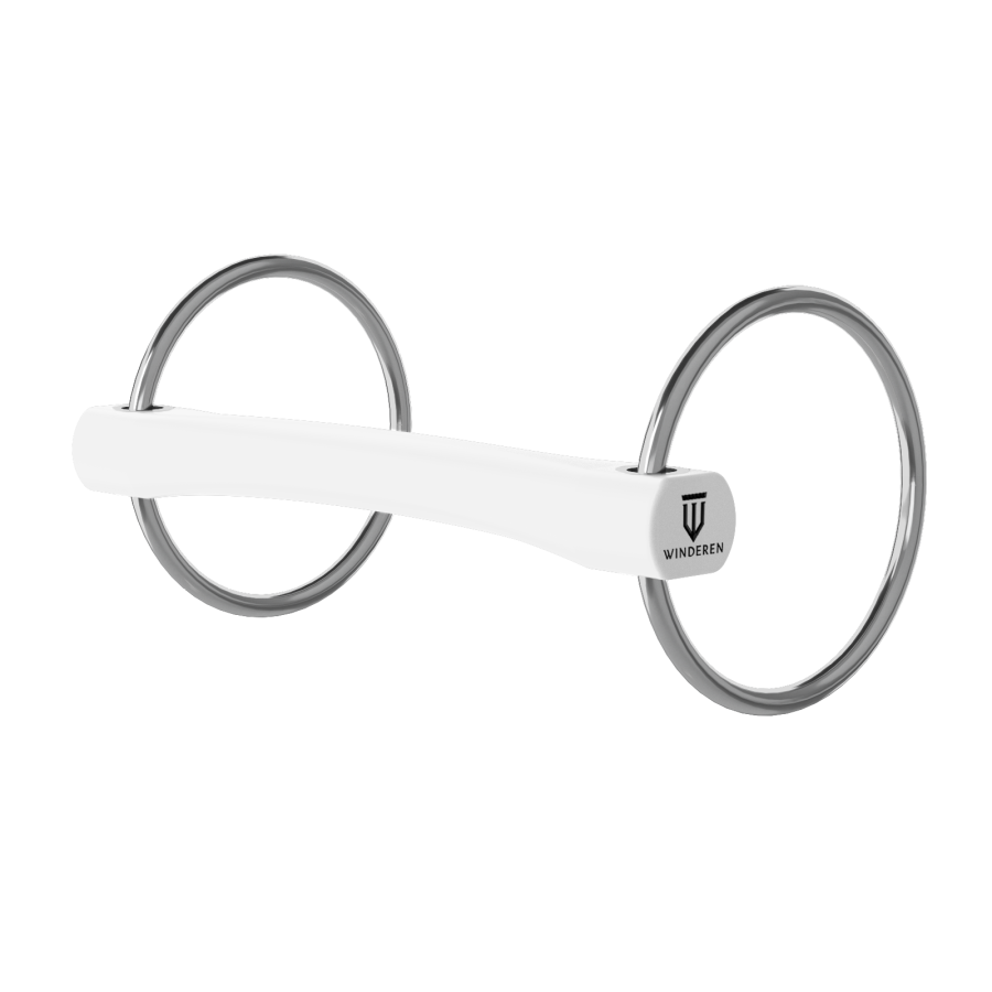Winderen Wędzidło zwykłe - White Edition - Comfort