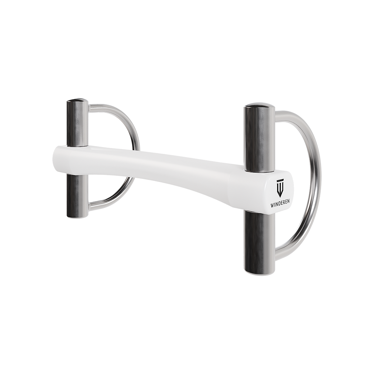 Wędzidło Winderen "D" - Flexi 135 mm - White Edition - Comfort