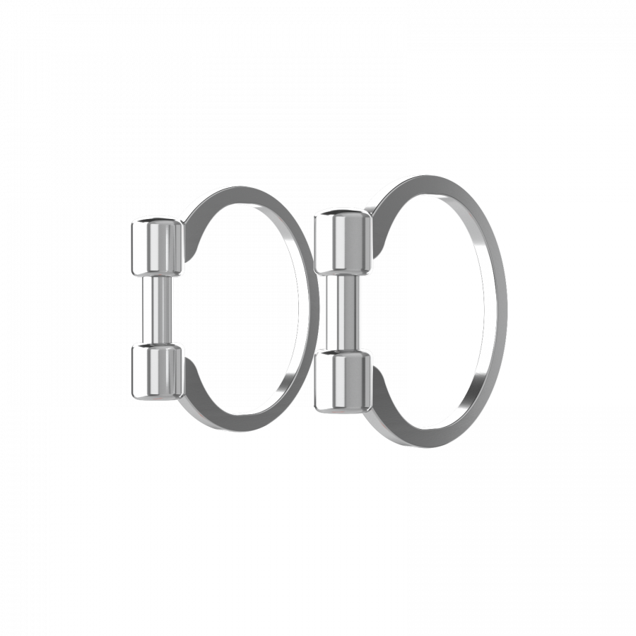 Winderen Wędzidło Oliwka - boki