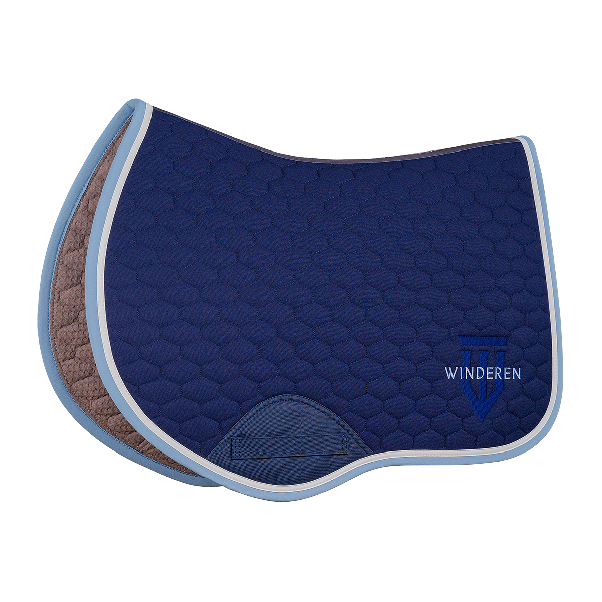Czaprak skokowy Winderen - Navy/Sky Blue