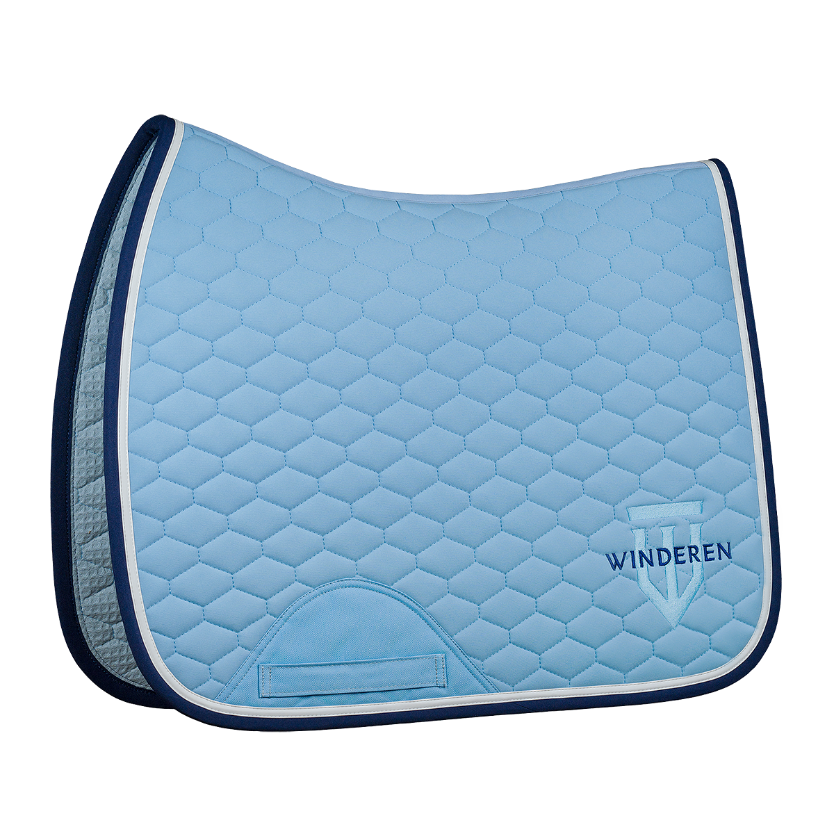 Czaprak ujeżdżeniowy Winderen - Sky Blue/Navy - Petite