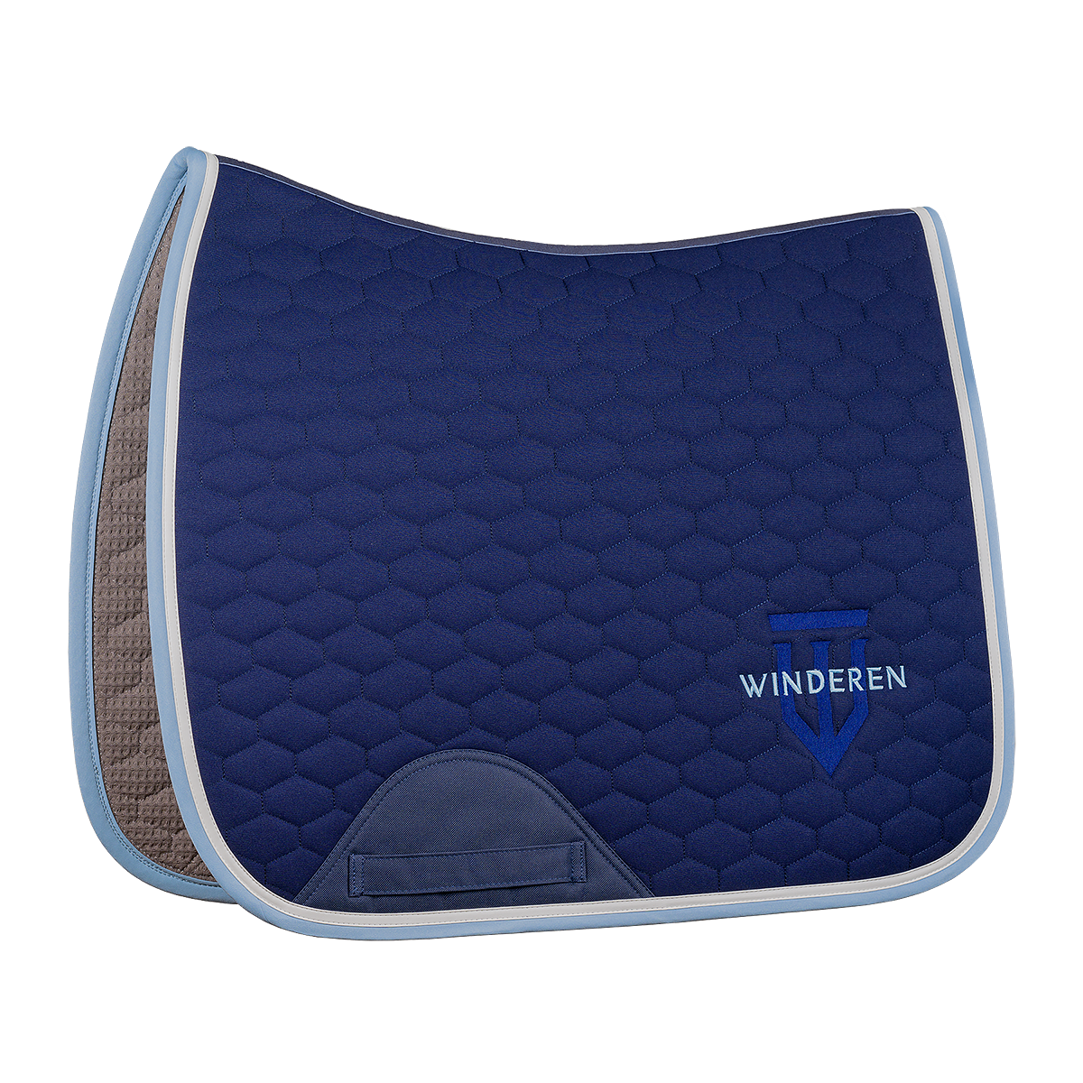 Czaprak ujeżdżeniowy Winderen - Navy/Sky Blue - Petite