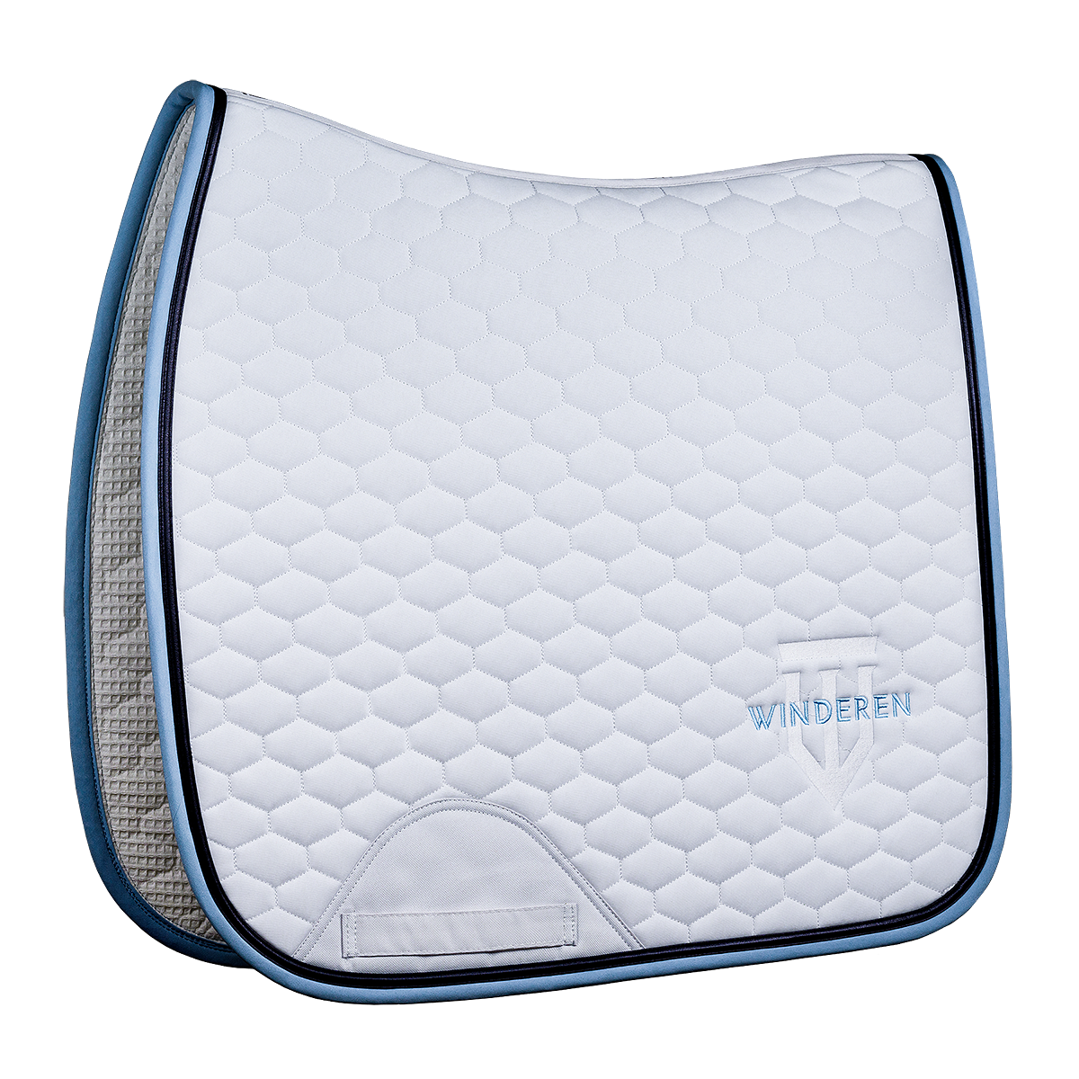 Czaprak ujeżdżeniowy Winderen - White/Sky Blue