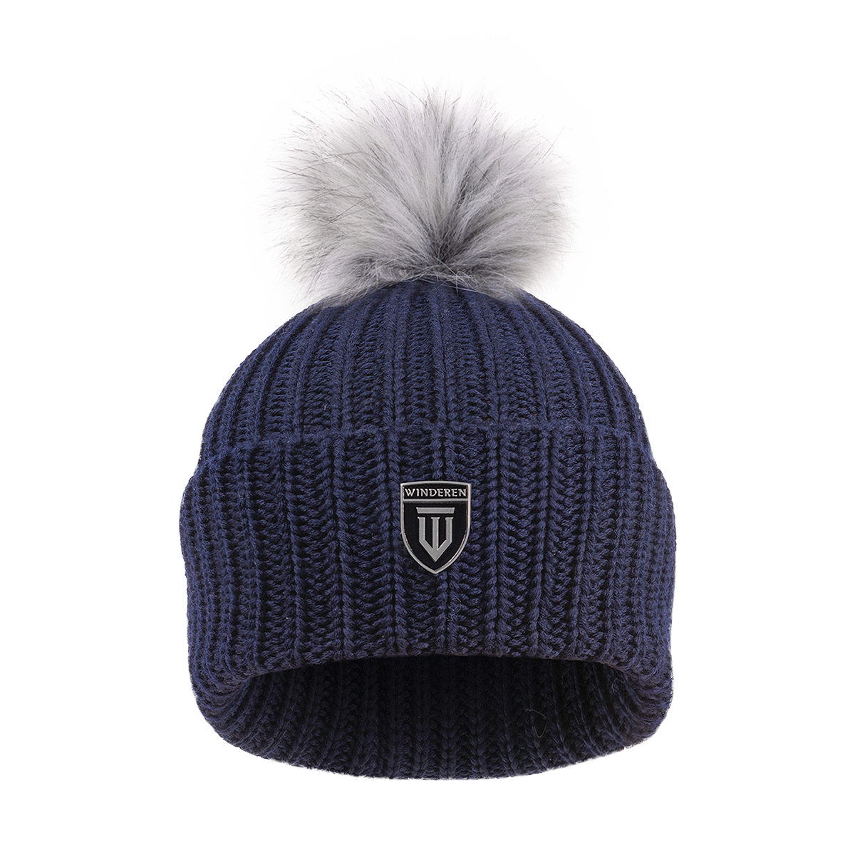 Czapka Winderen Merino - Indigo/Moon