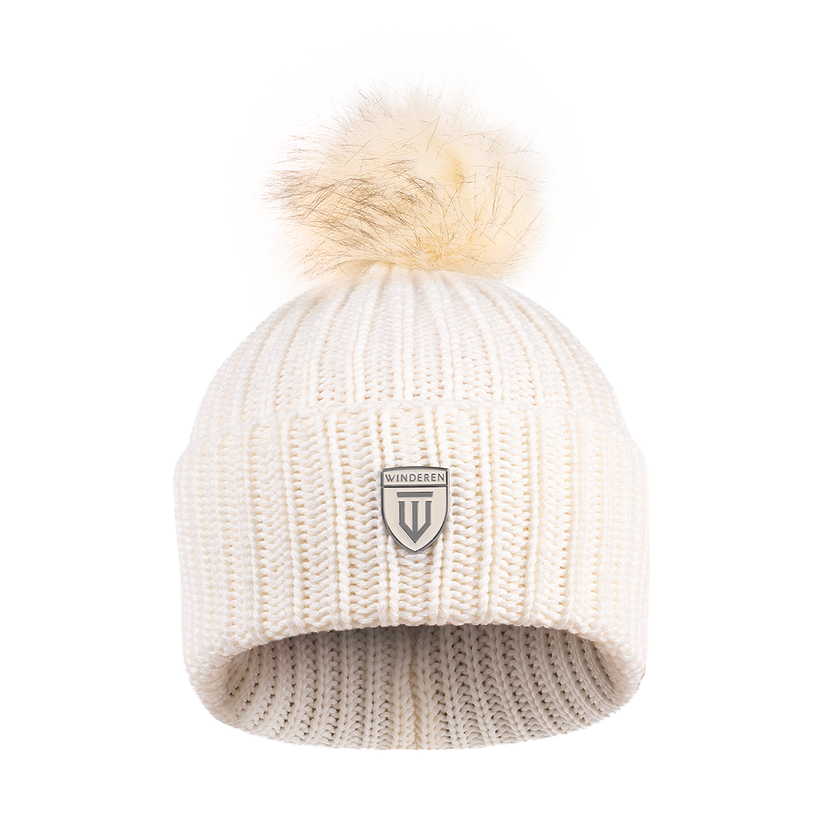 Czapka Winderen Merino - Pearl/Cream