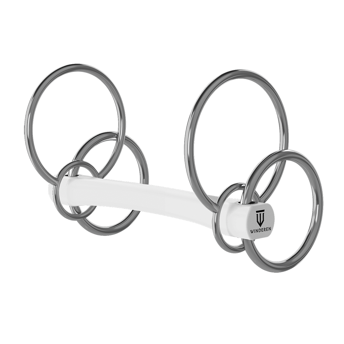Wędzidło Winderen Scourier - Flexi 135 mm - White Edition - Comfort