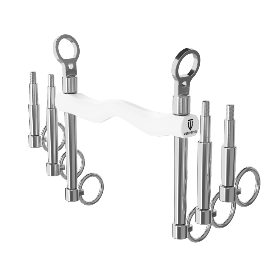 Winderen Munsztuk (zestaw 3 długości) - White Edition - Comfort