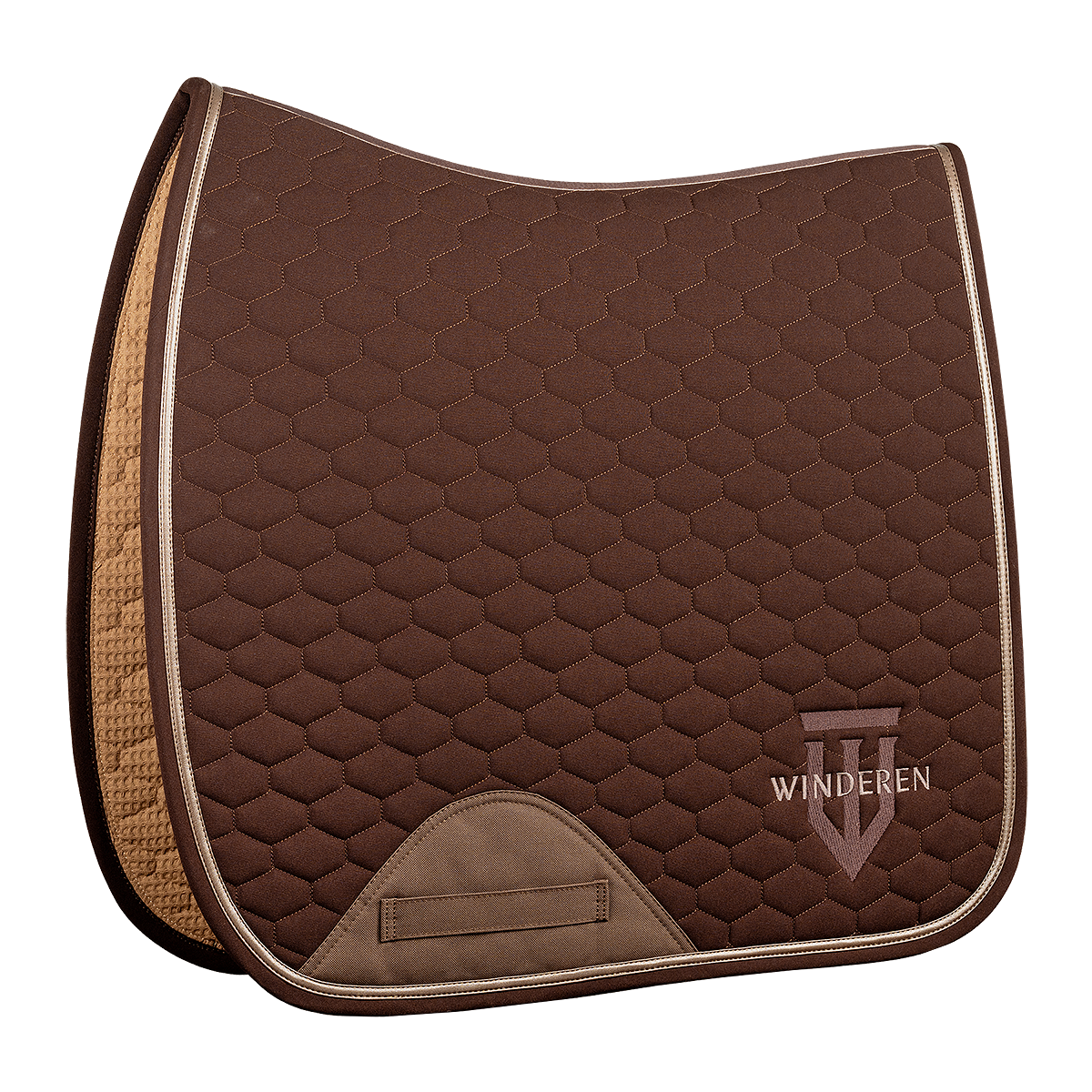 Czaprak ujeżdżeniowy Winderen - Espresso/Metallic Brown