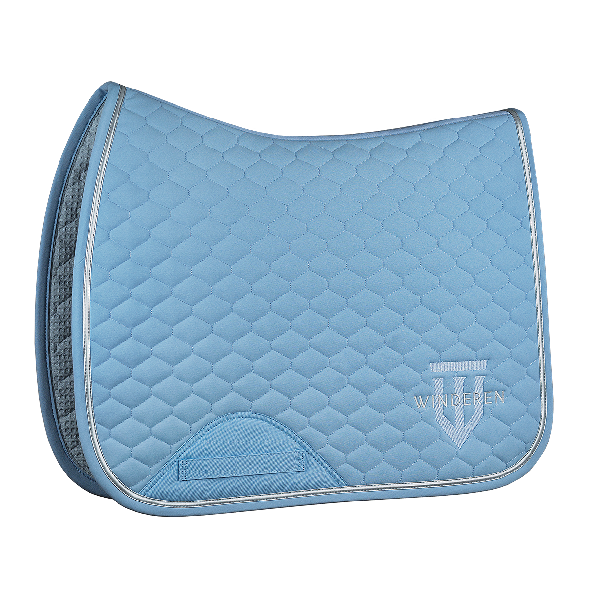 Czaprak ujeżdżeniowy Winderen - Sky Blue/Silver - Petite