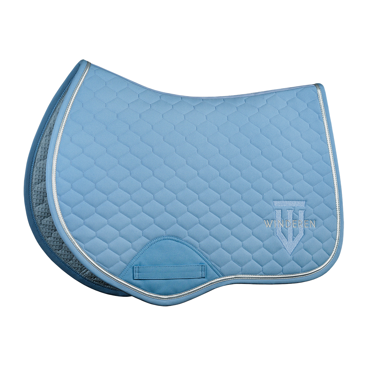 Czaprak skokowy Winderen - Sky Blue/Silver