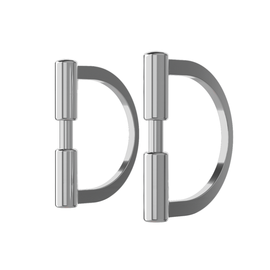 Winderen Wędzidło duże "D" - boki