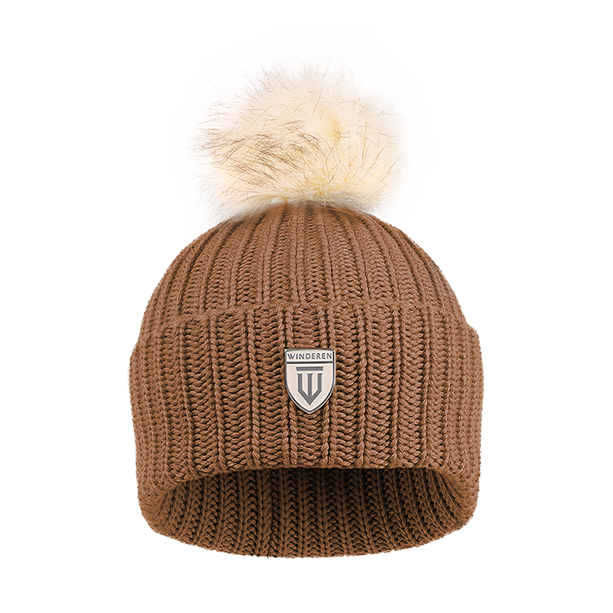 Czapka Winderen Merino - Caramel/Cream