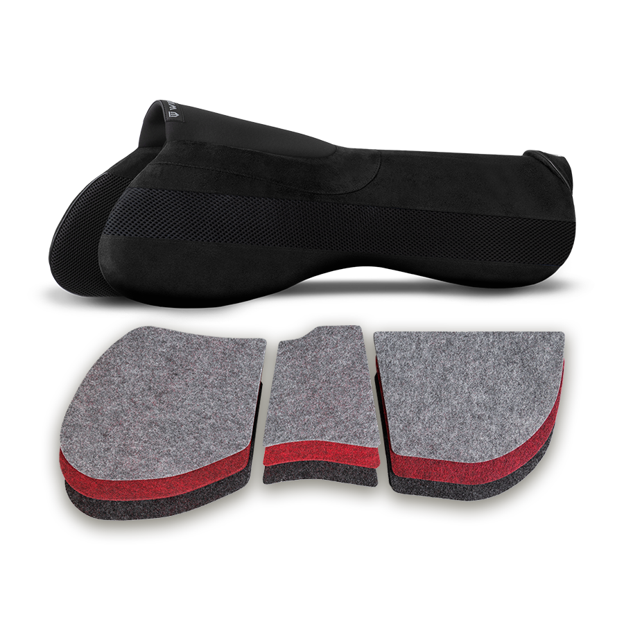 Podkładka pod siodło Winderen skokowa korekcyjna Super Slim 6mm - Coal 17"