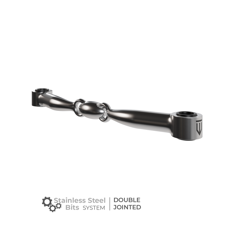 Winderen Ścięgierz podwójnie łamany metalowy Stainless Steel