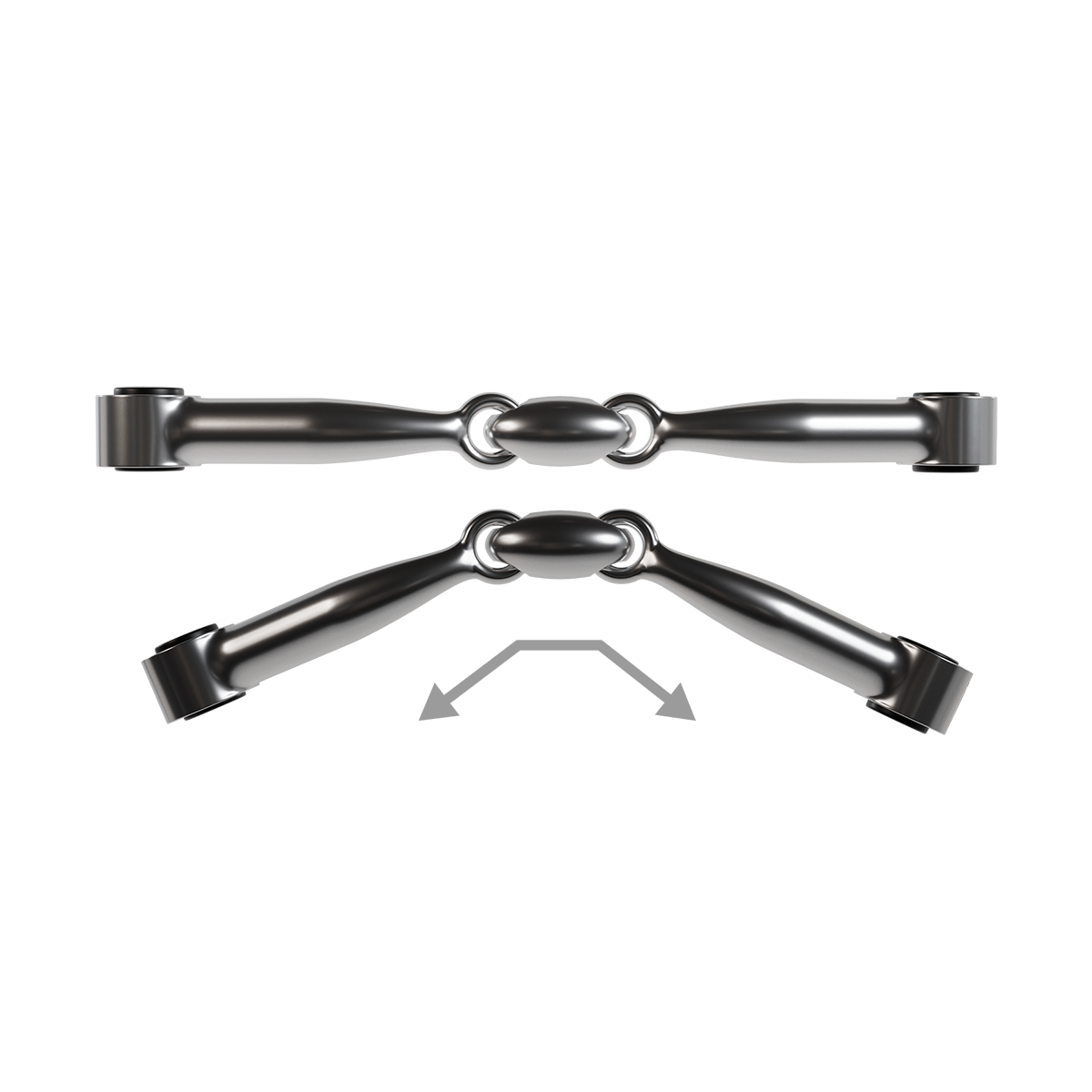 Winderen Ścięgierz podwójnie łamany metalowy Stainless Steel