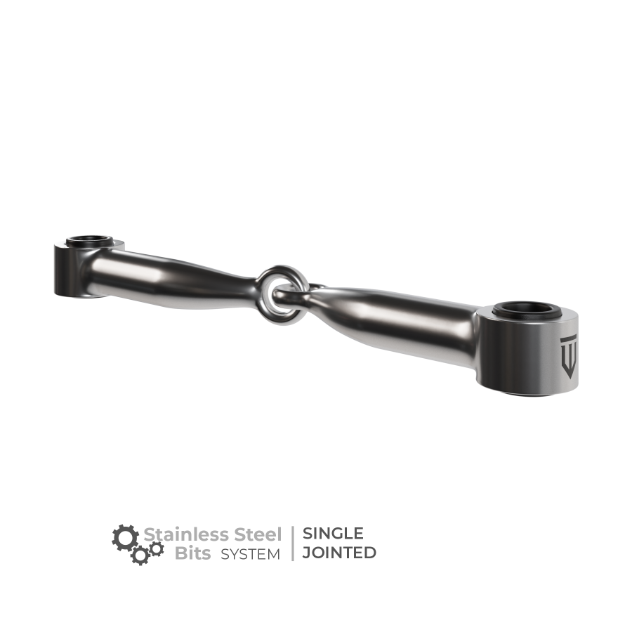 Winderen Ścięgierz pojedynczo łamany metalowy Stainless Steel