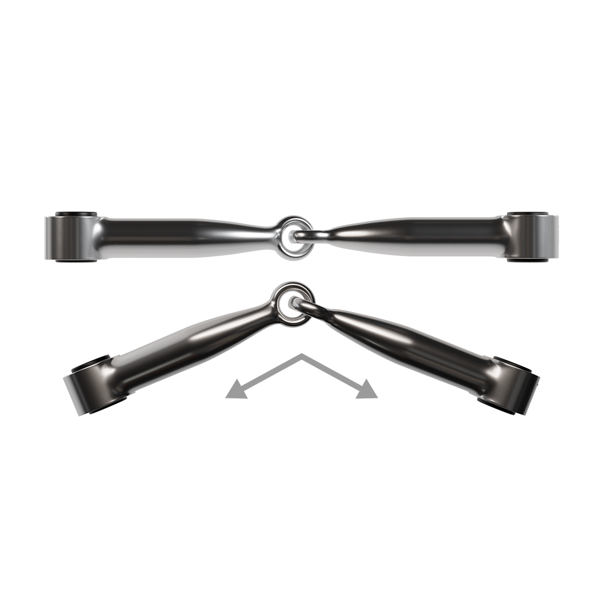 Winderen Ścięgierz pojedynczo łamany metalowy Stainless Steel