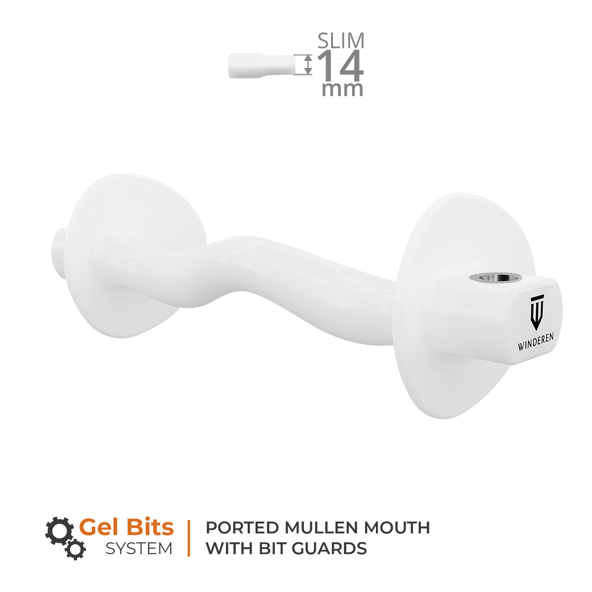 Winderen Sztanga ze śliniankami - White Edition - Slim