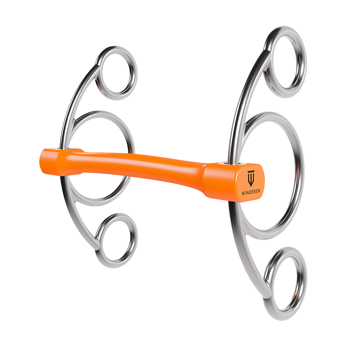 Wędzidło Winderen z czankami - Flexi 135 mm - Slim