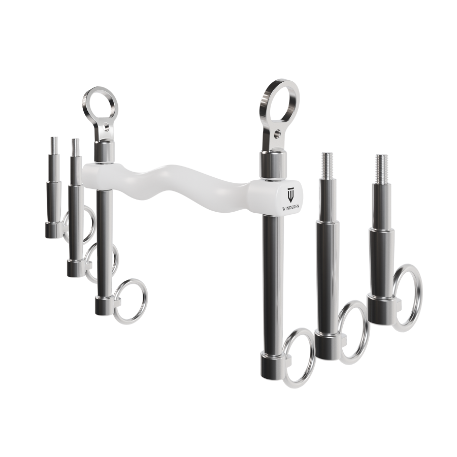 Winderen Munsztuk (zestaw 3 długości) - White Edition - Slim