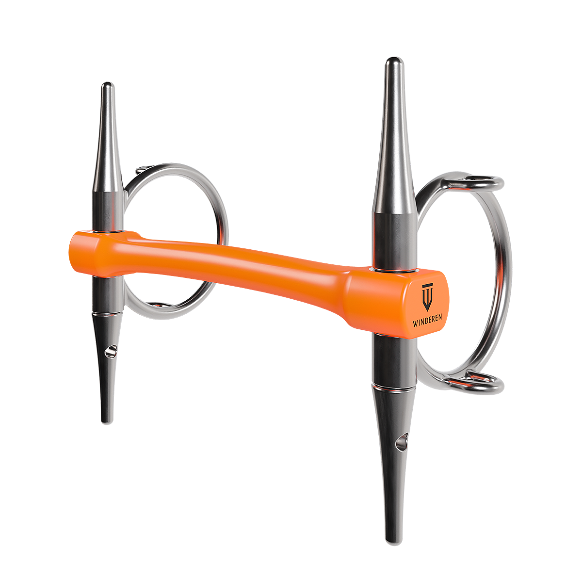 Wędzidło Winderen Cyganka z wąsami - Flexi 135 mm - Slim