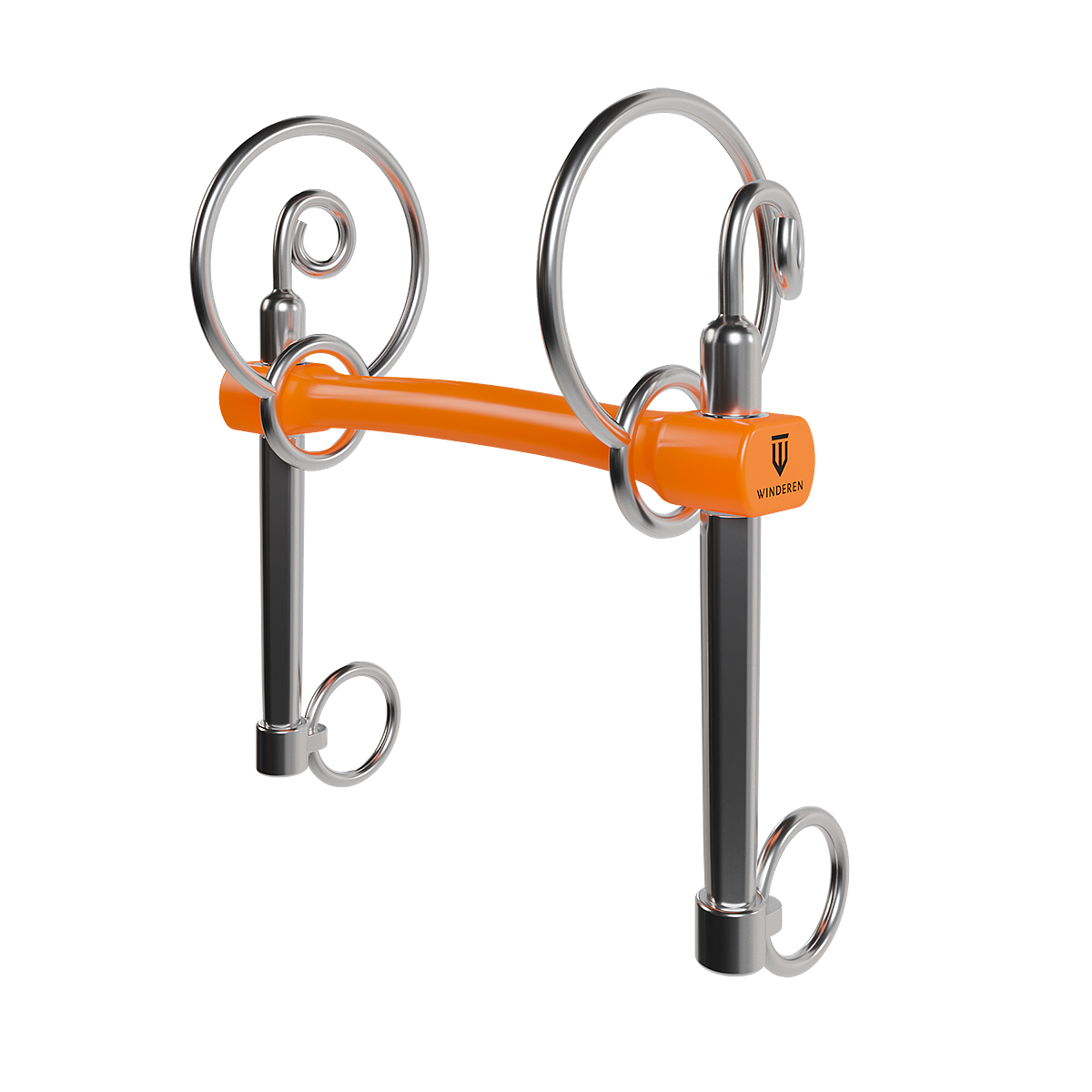 Wędzidło Winderen Swales Pelham długi - Flexi 135 mm - Slim