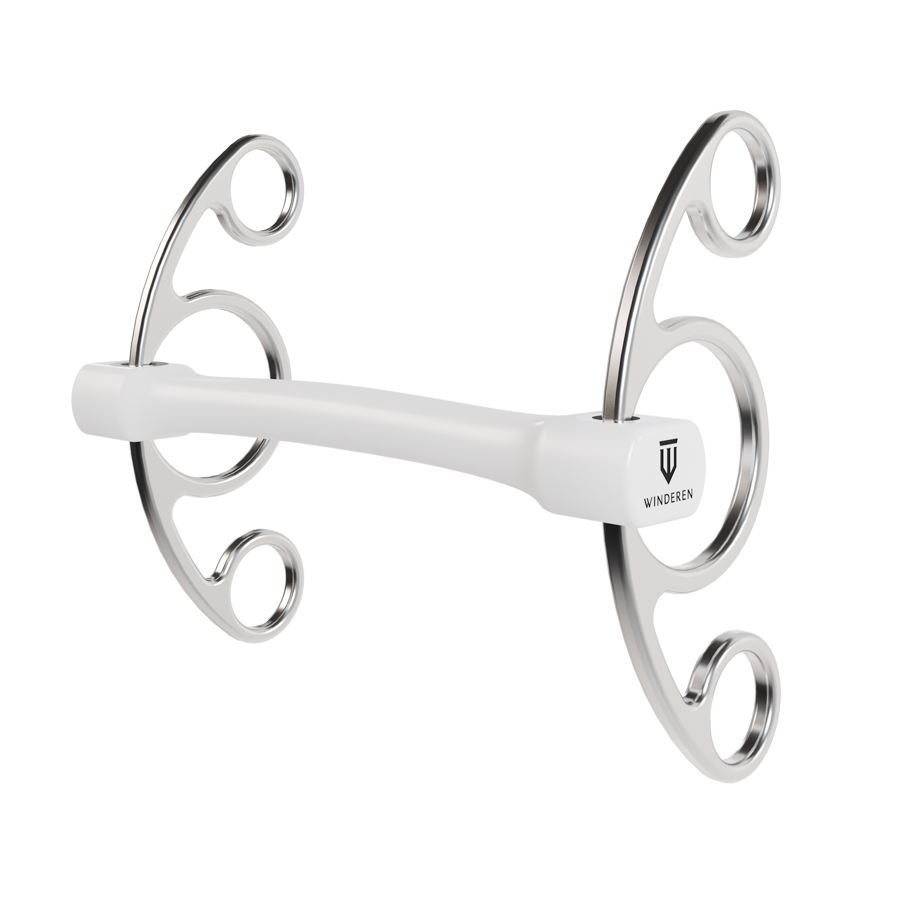 Winderen Wędzidło z czankami - White Edition - Slim