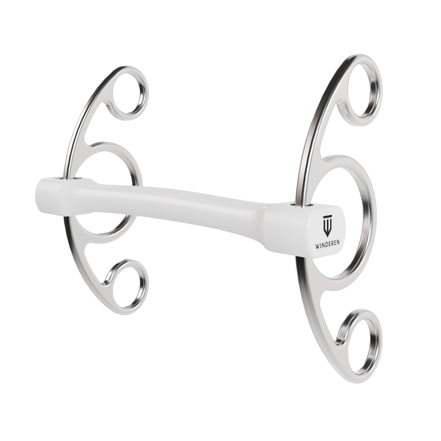 Winderen Wędzidło z czankami - White Edition - Slim