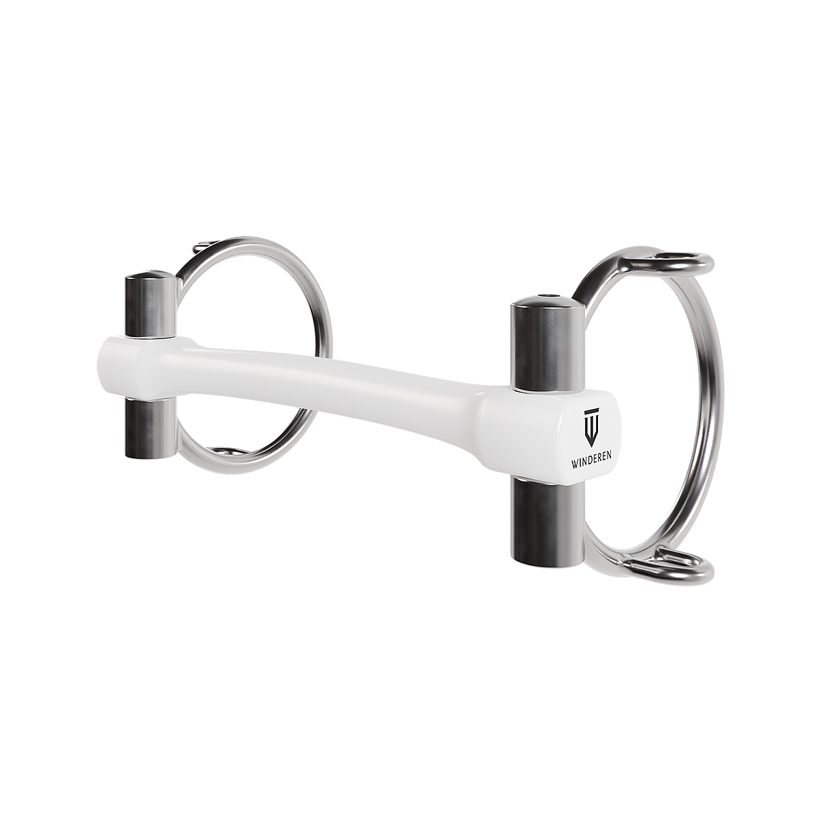 Wędzidło Winderen Cyganka - Flexi 135 mm - White Edition - Slim