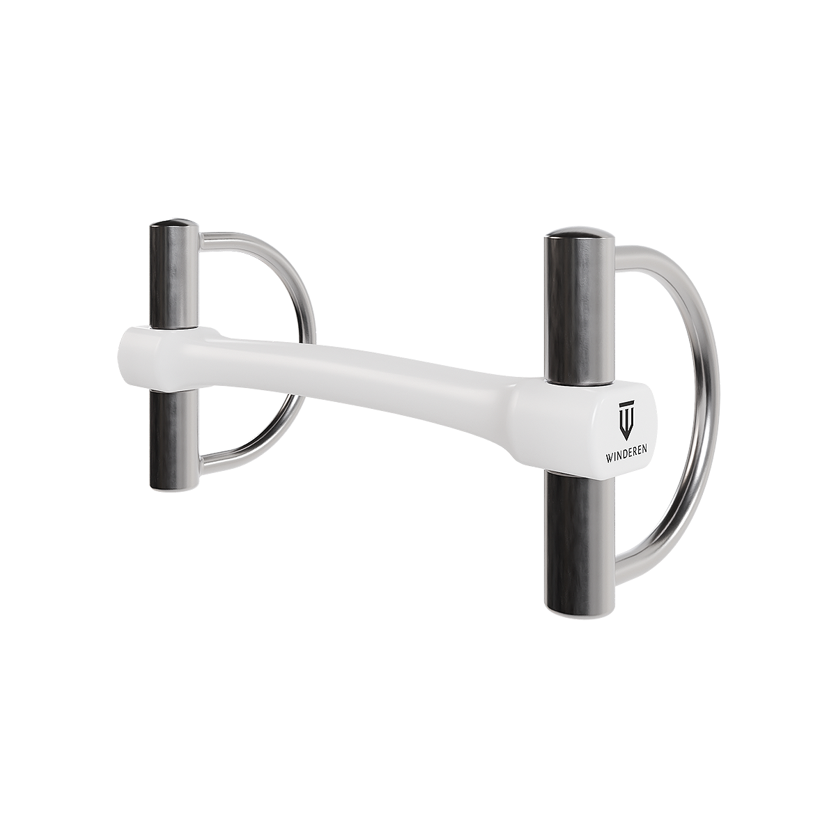 Wędzidło Winderen "D" - Flexi 135 mm - White Edition - Slim