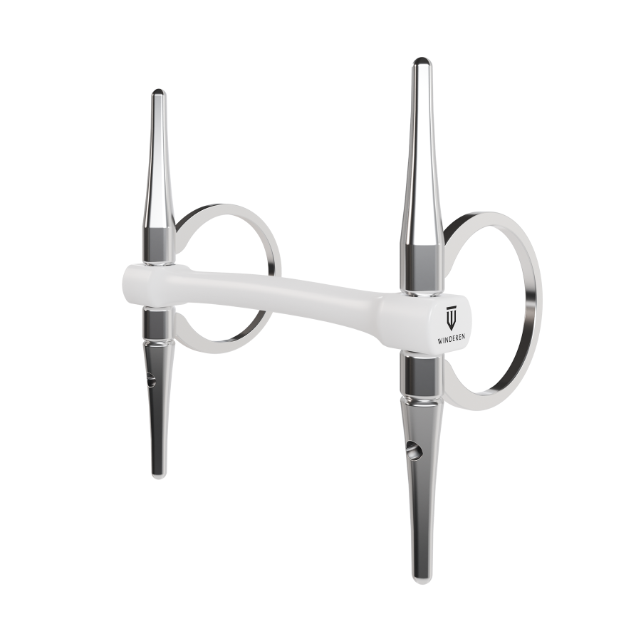 Winderen Wędzidło z wąsami - White Edition - Slim