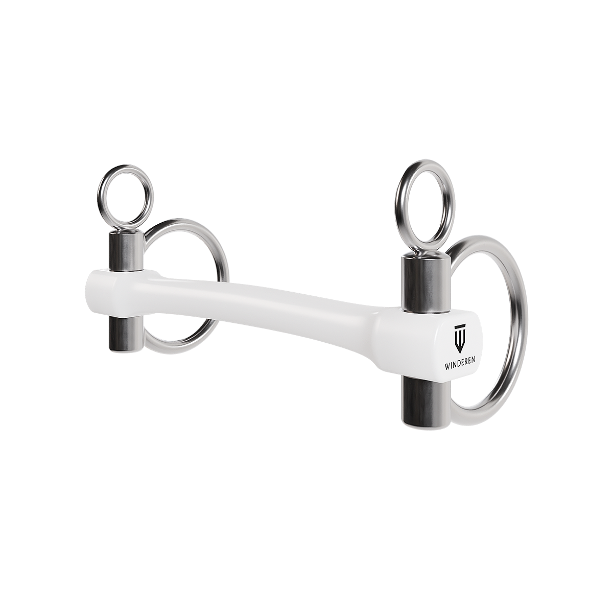 Wędzidło Winderen Baucher - Flexi 135 mm - White Edition - Slim