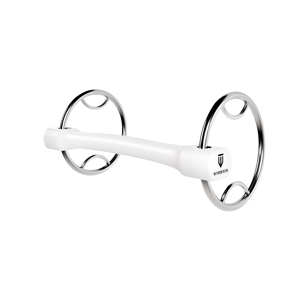 Wędzidło Winderen Beval - Flexi 135 mm - White Edition - Slim
