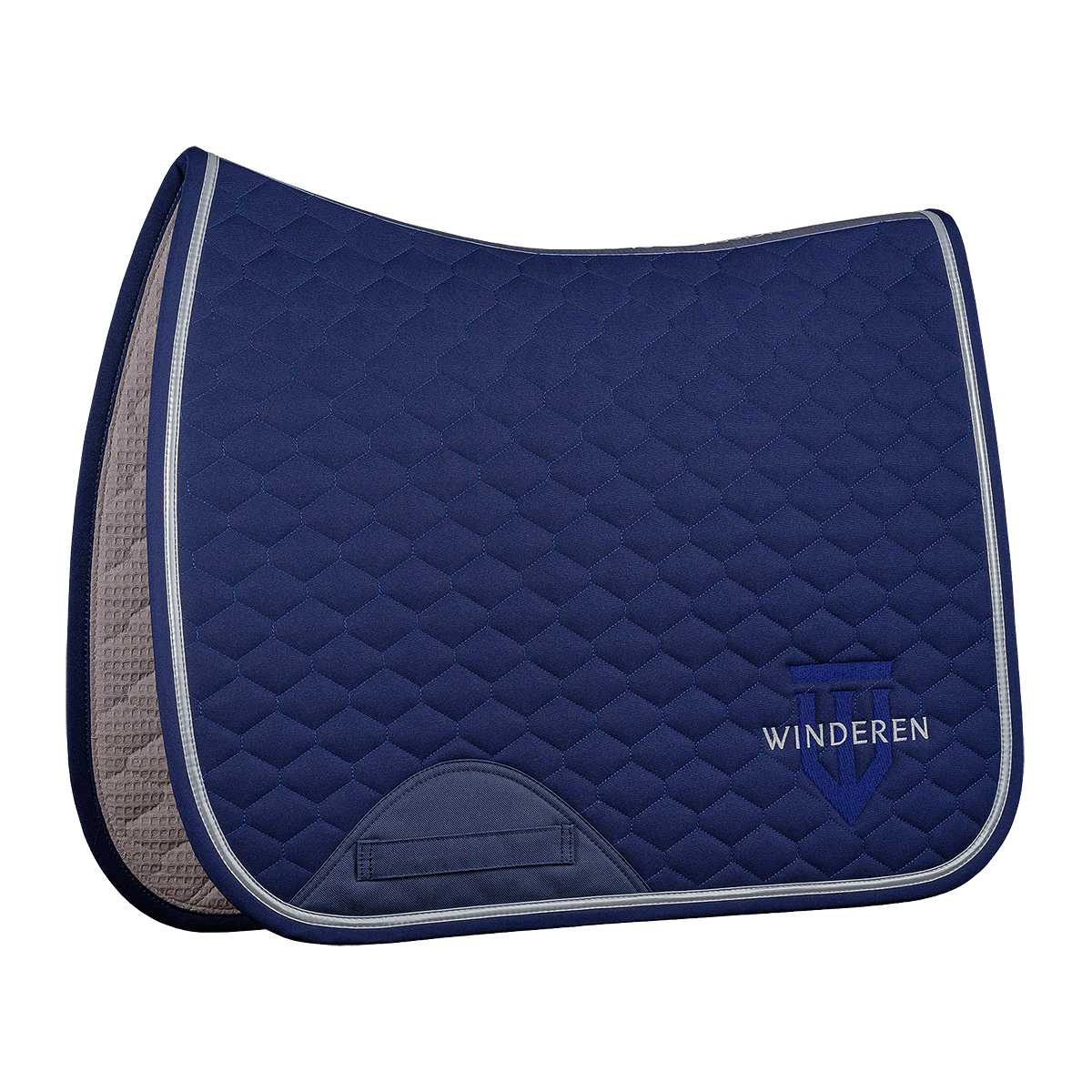 Czaprak ujeżdżeniowy Winderen - Navy/Silver - Petite