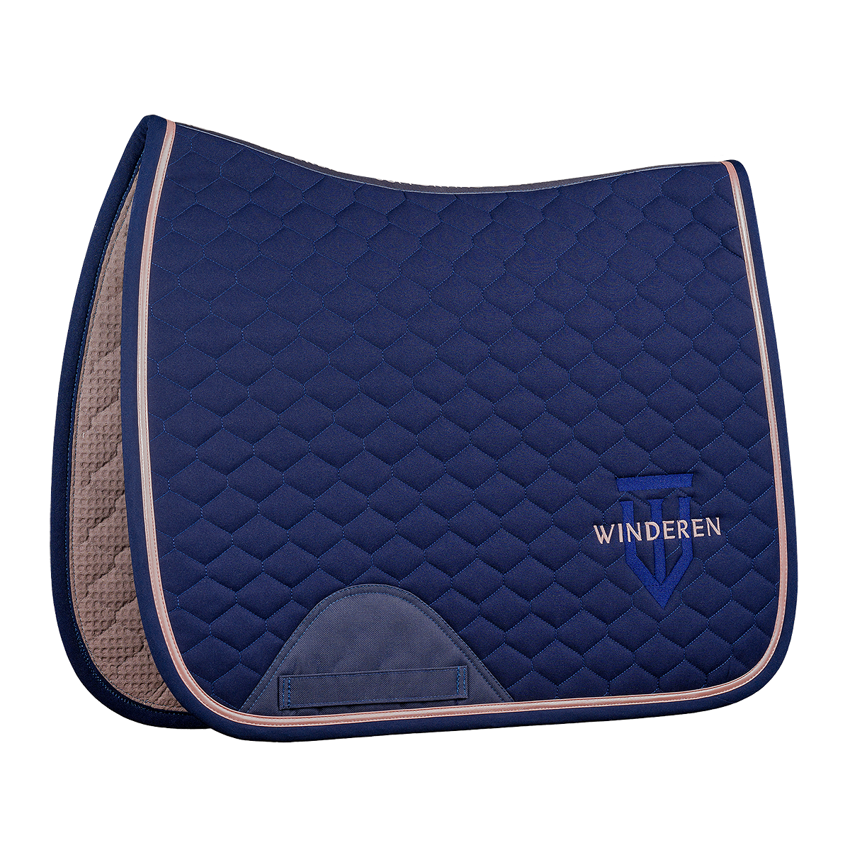 Czaprak ujeżdżeniowy Winderen - Navy/Rose Gold - Petite