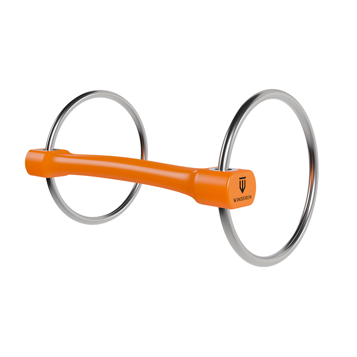 Wędzidło Winderen z dużymi kółkami - Flexi 135 mm - Slim