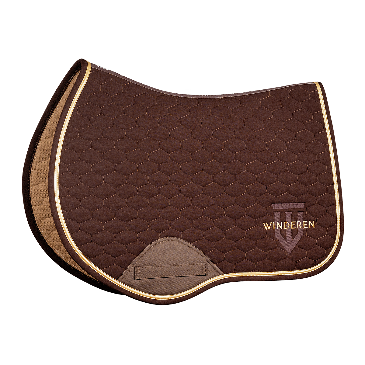 Czaprak skokowy Winderen - Espresso/Gold