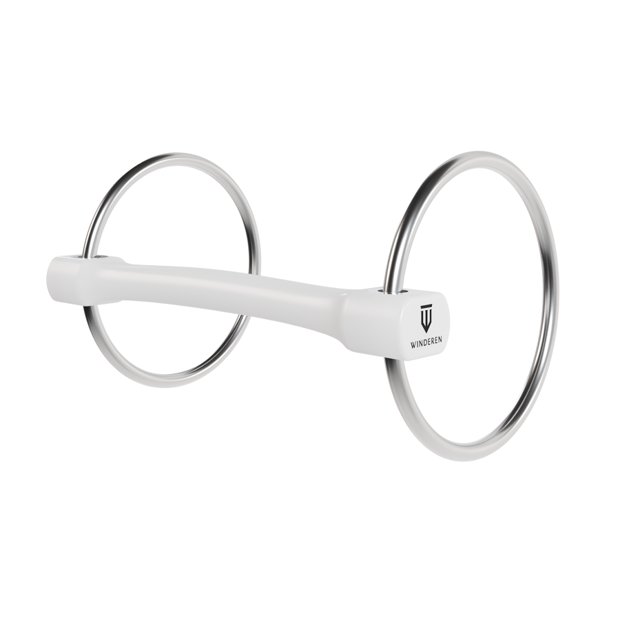 Winderen Wędzidło z dużymi kółkami - White Edition - Slim