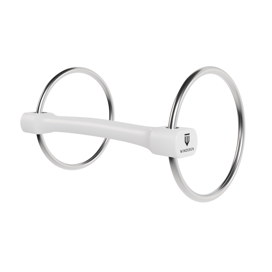 Winderen Wędzidło z dużymi kółkami - White Edition - Slim