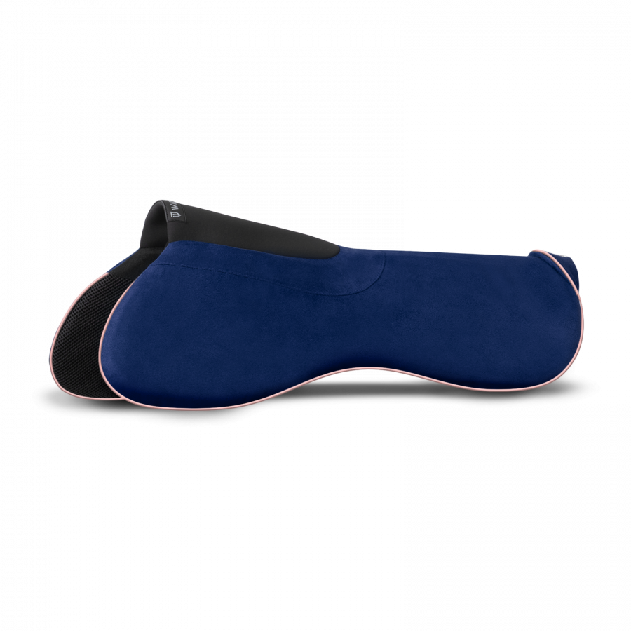 Podkładka pod siodło Winderen skokowa Comfort 18mm - Dark Blue/Rose Gold