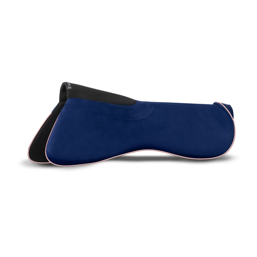 Podkładka pod siodło Winderen ujeżdżeniowa Comfort 18mm - Dark Blue/Rose Gold