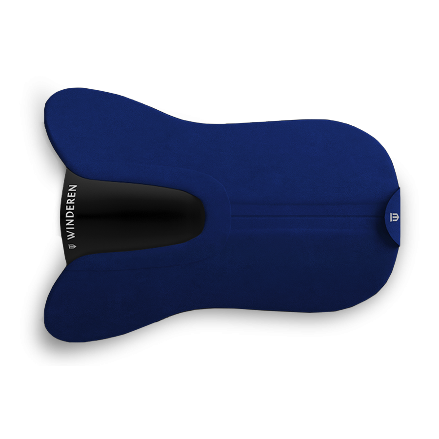 Pokrowiec do podkładki pod siodło Winderen skokowy - Dark Blue