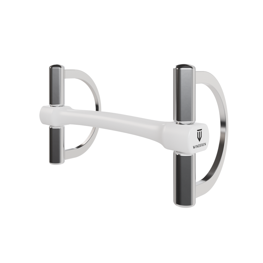 Winderen Wędzidło duże "D" - White Edition - Slim