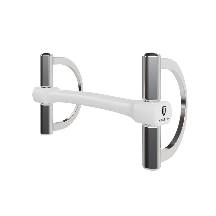 Winderen Wędzidło duże "D" - White Edition - Slim