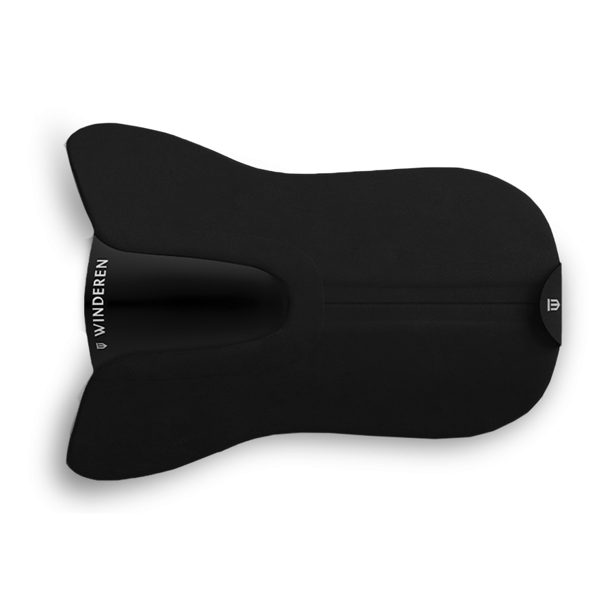 Pokrowiec do podkładki pod siodło Winderen ujeżdżeniowy - Coal