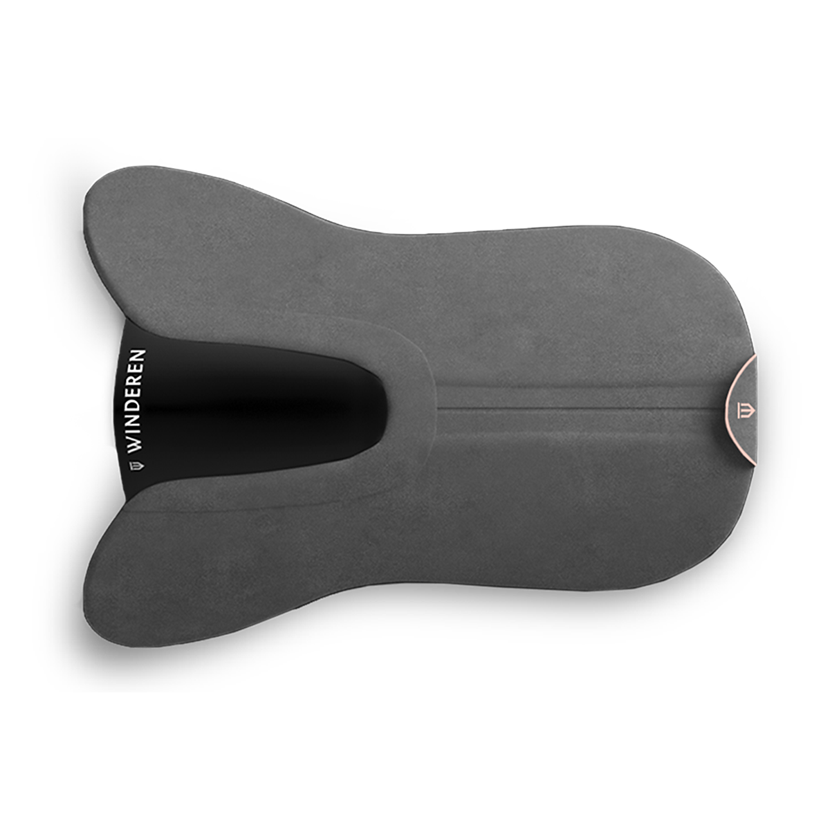 Pokrowiec do podkładki pod siodło Winderen skokowy - Charcoal/Rose Gold