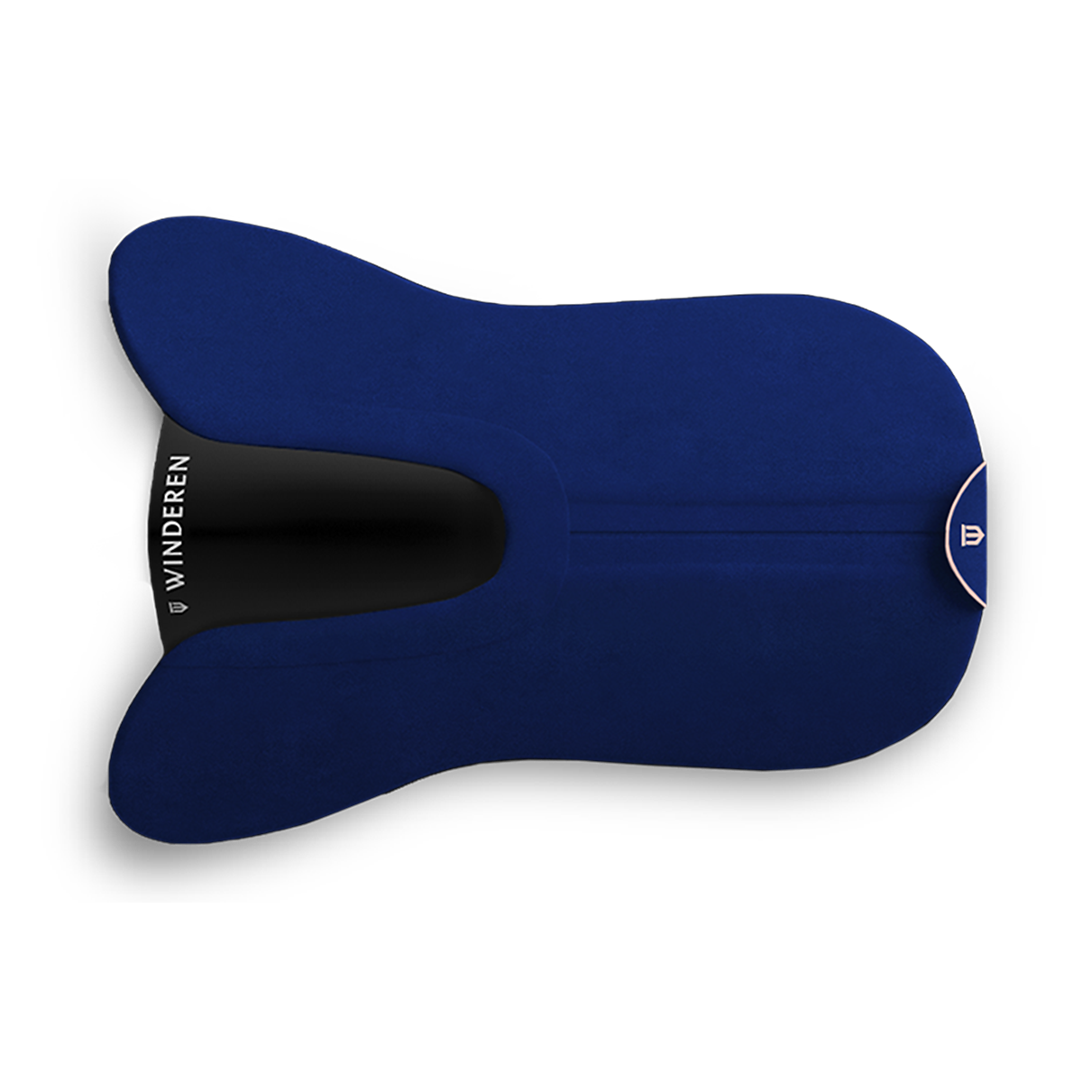 Pokrowiec do podkładki pod siodło Winderen skokowy - Dark Blue/Rose Gold